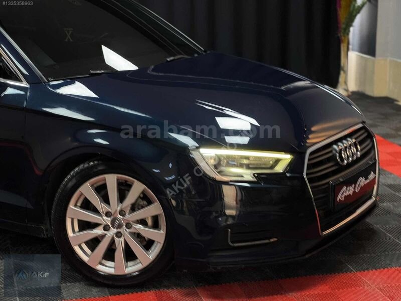 AUDİ A3 SEDAN-1.6TDİ DESİGNLİNE+KEYLESS GO +LED+ DERİ+K.AYNA 5