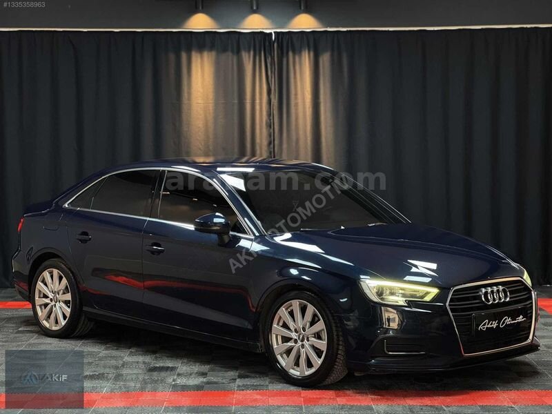 AUDİ A3 SEDAN-1.6TDİ DESİGNLİNE+KEYLESS GO +LED+ DERİ+K.AYNA 3