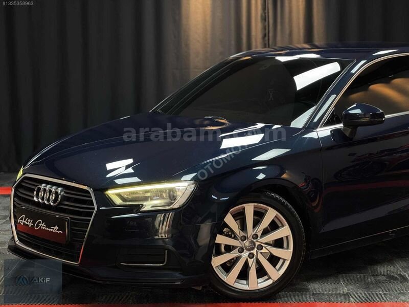 AUDİ A3 SEDAN-1.6TDİ DESİGNLİNE+KEYLESS GO +LED+ DERİ+K.AYNA 7