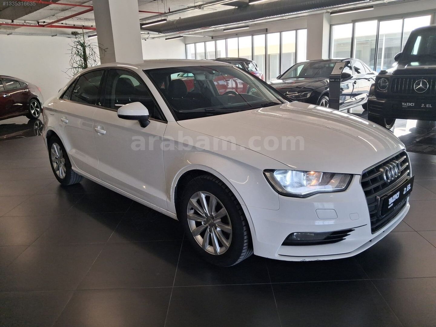 Galeriden Audi A3 Sedan 1.6 TDI Attraction 2016 Model Antalya 238.000 km Beyaz 4