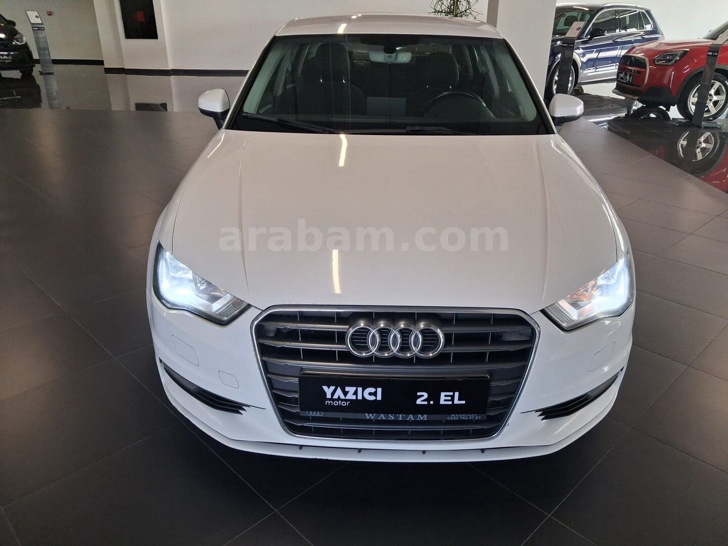 Galeriden Audi A3 Sedan 1.6 TDI Attraction 2016 Model Antalya 238.000 km Beyaz 2