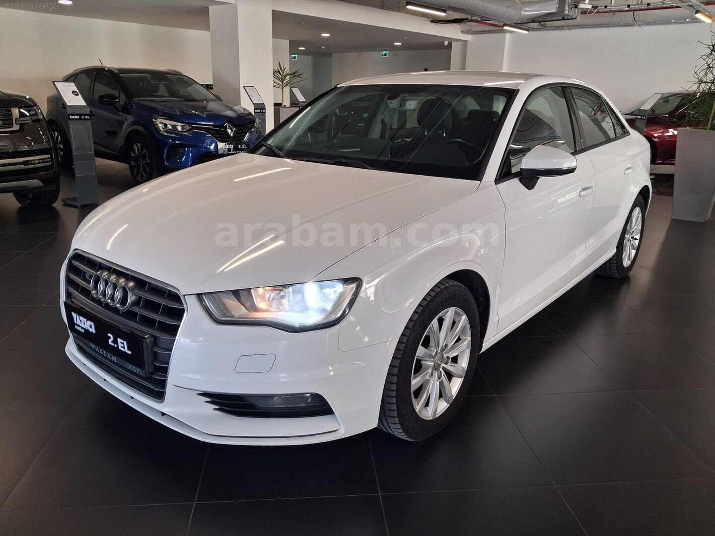 Galeriden Audi A3 Sedan 1.6 TDI Attraction 2016 Model Antalya 238.000 km Beyaz 1