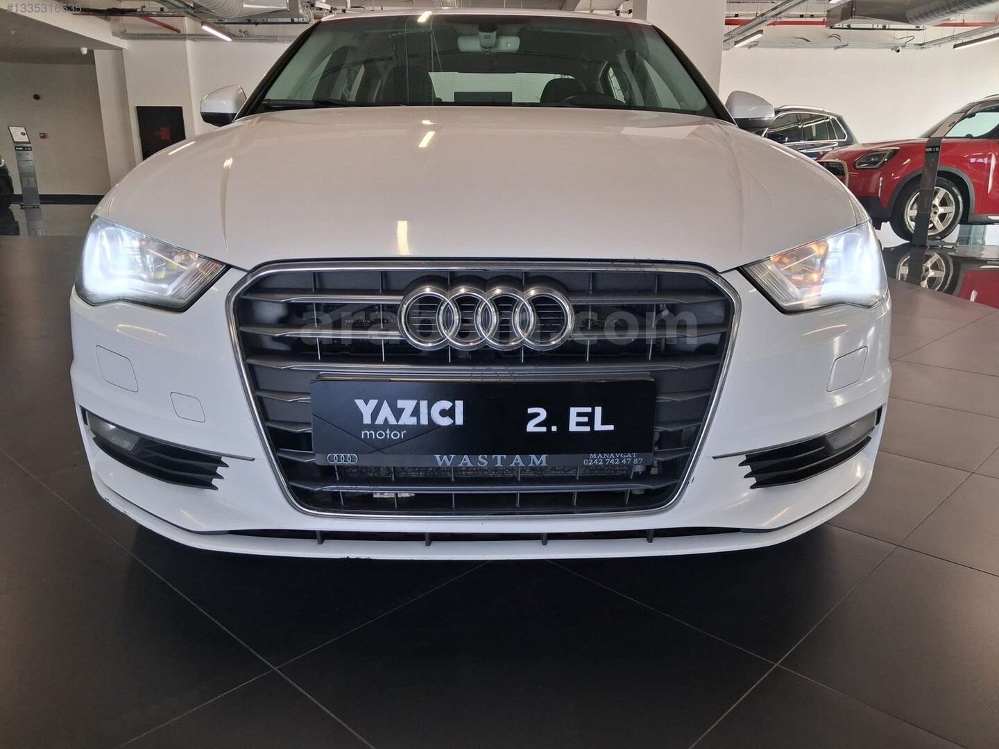 Galeriden Audi A3 Sedan 1.6 TDI Attraction 2016 Model Antalya 238.000 km Beyaz 3