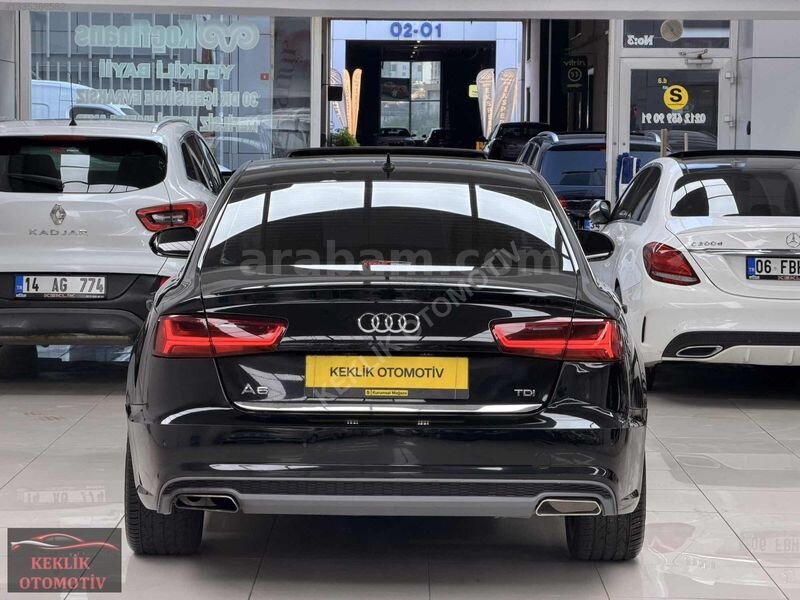 2014 AUDİ A6 2.0 TDI 177'HP ÖZEL TC PLAKA+VAKUM+MATRİX+FAR+260KM 4