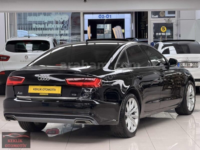 2014 AUDİ A6 2.0 TDI 177'HP ÖZEL TC PLAKA+VAKUM+MATRİX+FAR+260KM 3