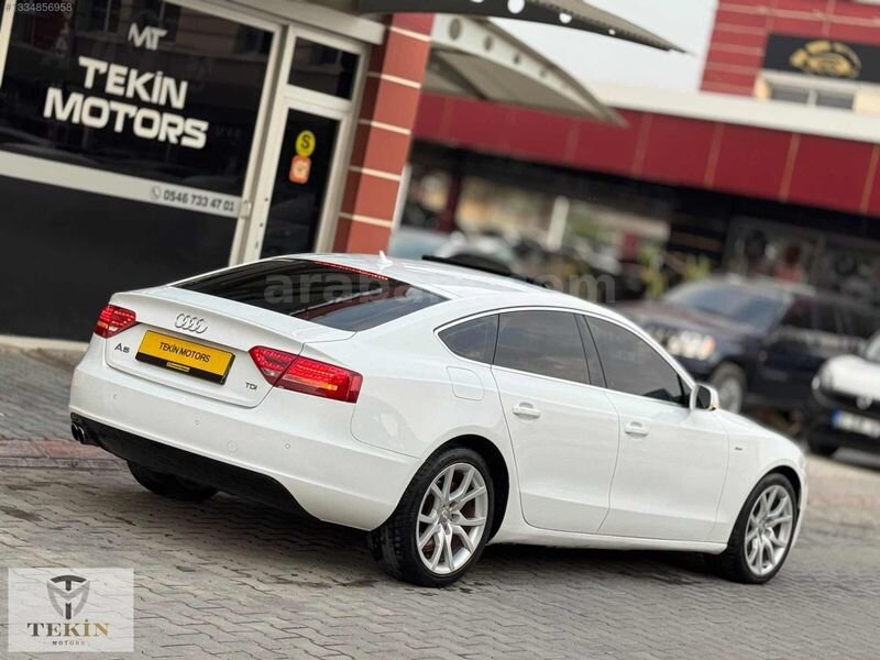 TEKİN MOTORS'dan Sunrooflu 2.0 Dizel Otomatik içi Taba Audi A5 5