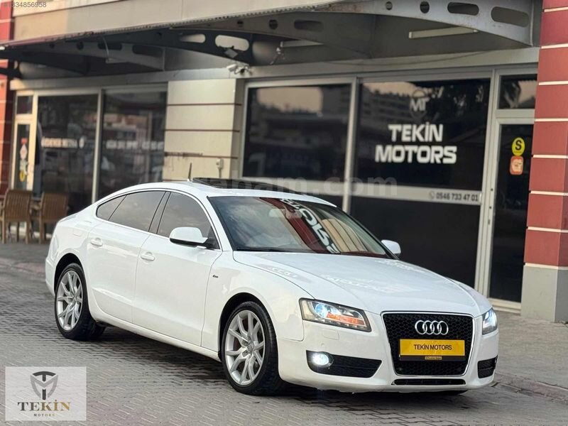 TEKİN MOTORS'dan Sunrooflu 2.0 Dizel Otomatik içi Taba Audi A5 2