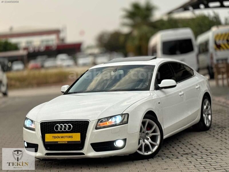 TEKİN MOTORS'dan Sunrooflu 2.0 Dizel Otomatik içi Taba Audi A5 3