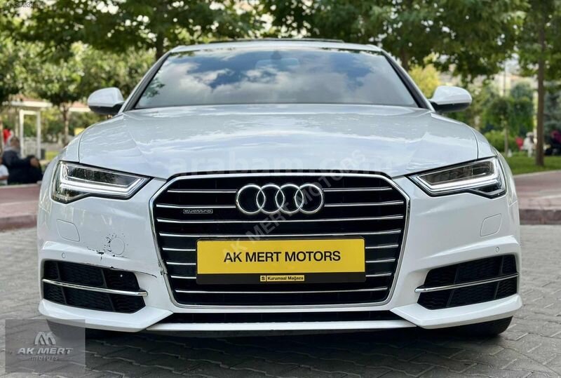 AK MERT'TEN 2016 AUDİ A6 2.0TDİ QUATTRO 207.000KM- MATRİX-NAVİ 2