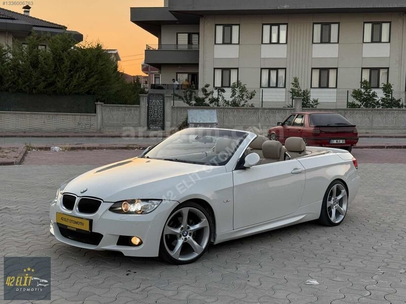Galeriden BMW 3 Serisi 320i Cabrio 2009 Model Konya 227.000 km Beyaz 1