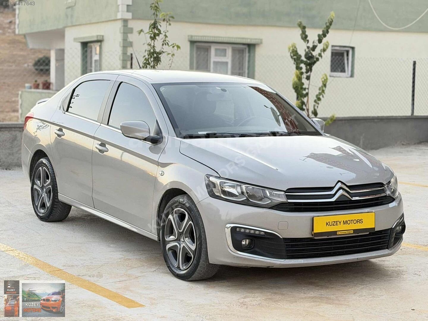 Galeriden Citroen C-Elysée 1.5 BlueHDI Shine 2020 Model Gaziantep 265.000 km Gri 5