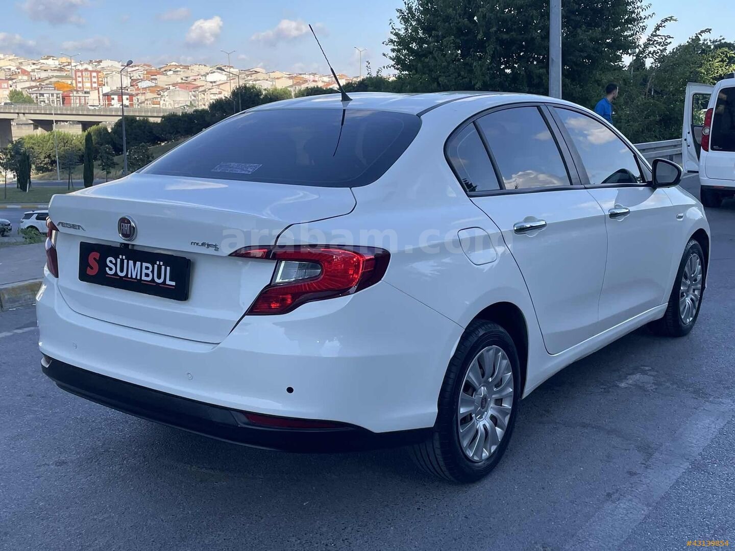 Galeriden Fiat Egea 1.3 Multijet Easy 2018 Model İstanbul 216.000 km Beyaz 6