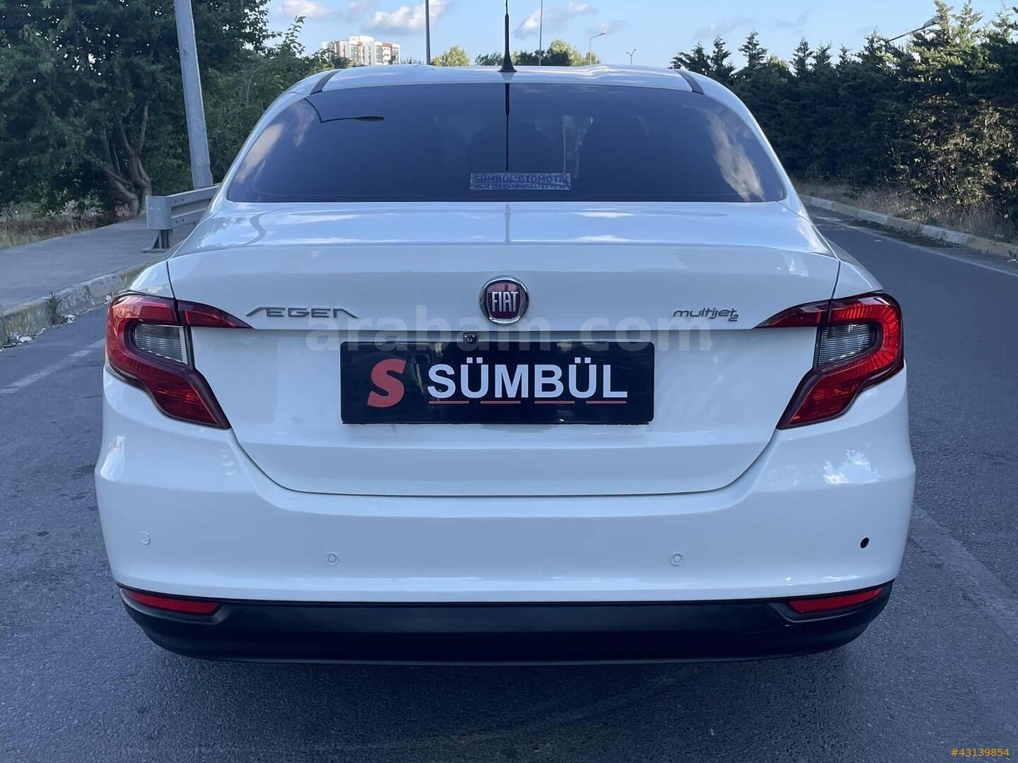 Galeriden Fiat Egea 1.3 Multijet Easy 2018 Model İstanbul 216.000 km Beyaz 5