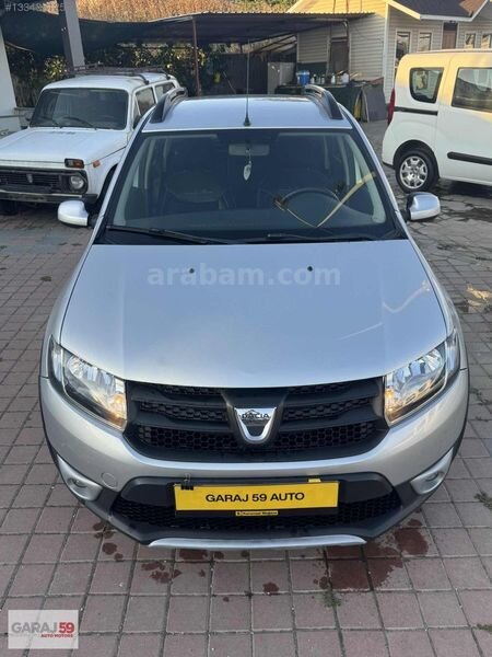 Galeriden Dacia Sandero 1.5 dCi Stepway 2015 Model Tekirdağ 137.000 km Gri