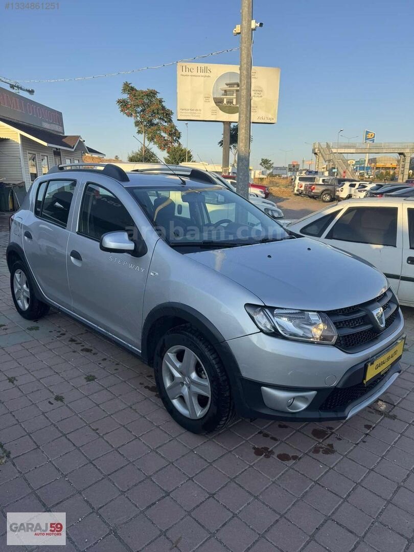Galeriden Dacia Sandero 1.5 dCi Stepway 2015 Model Tekirdağ 137.000 km Gri 7