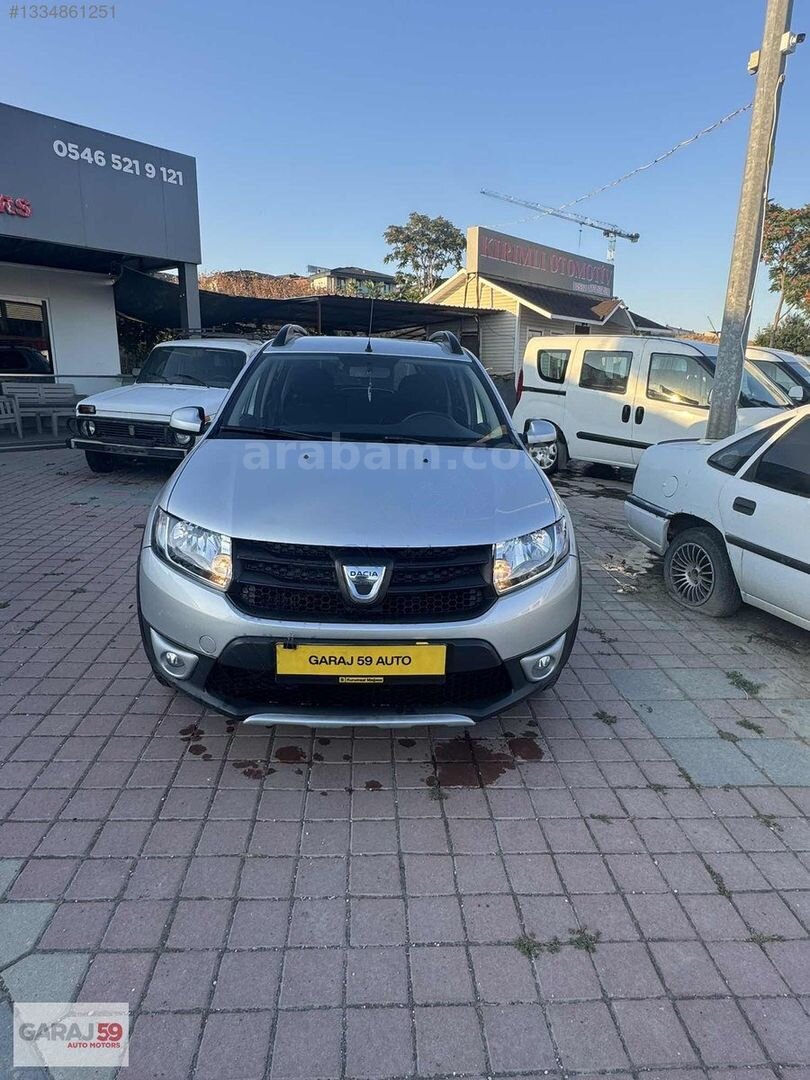 Galeriden Dacia Sandero 1.5 dCi Stepway 2015 Model Tekirdağ 137.000 km Gri 3