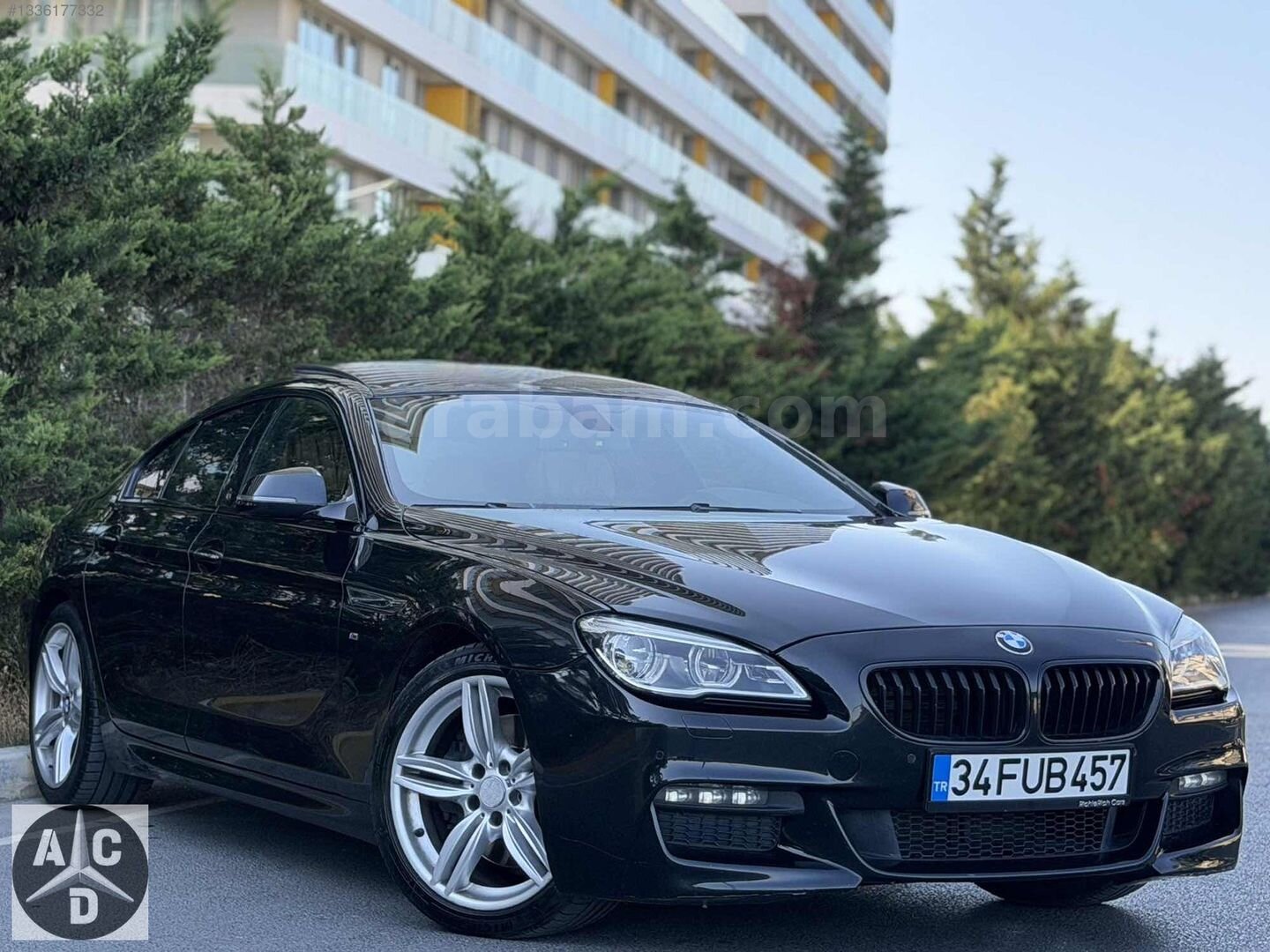 Galeriden BMW 6 Serisi 640d xDrive Gran Coupe Pure 2016 Model İstanbul 162.000 km Siyah 1