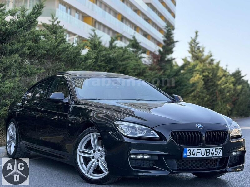 Galeriden BMW 6 Serisi 640d xDrive Gran Coupe Pure 2016 Model İstanbul 162.000 km Siyah