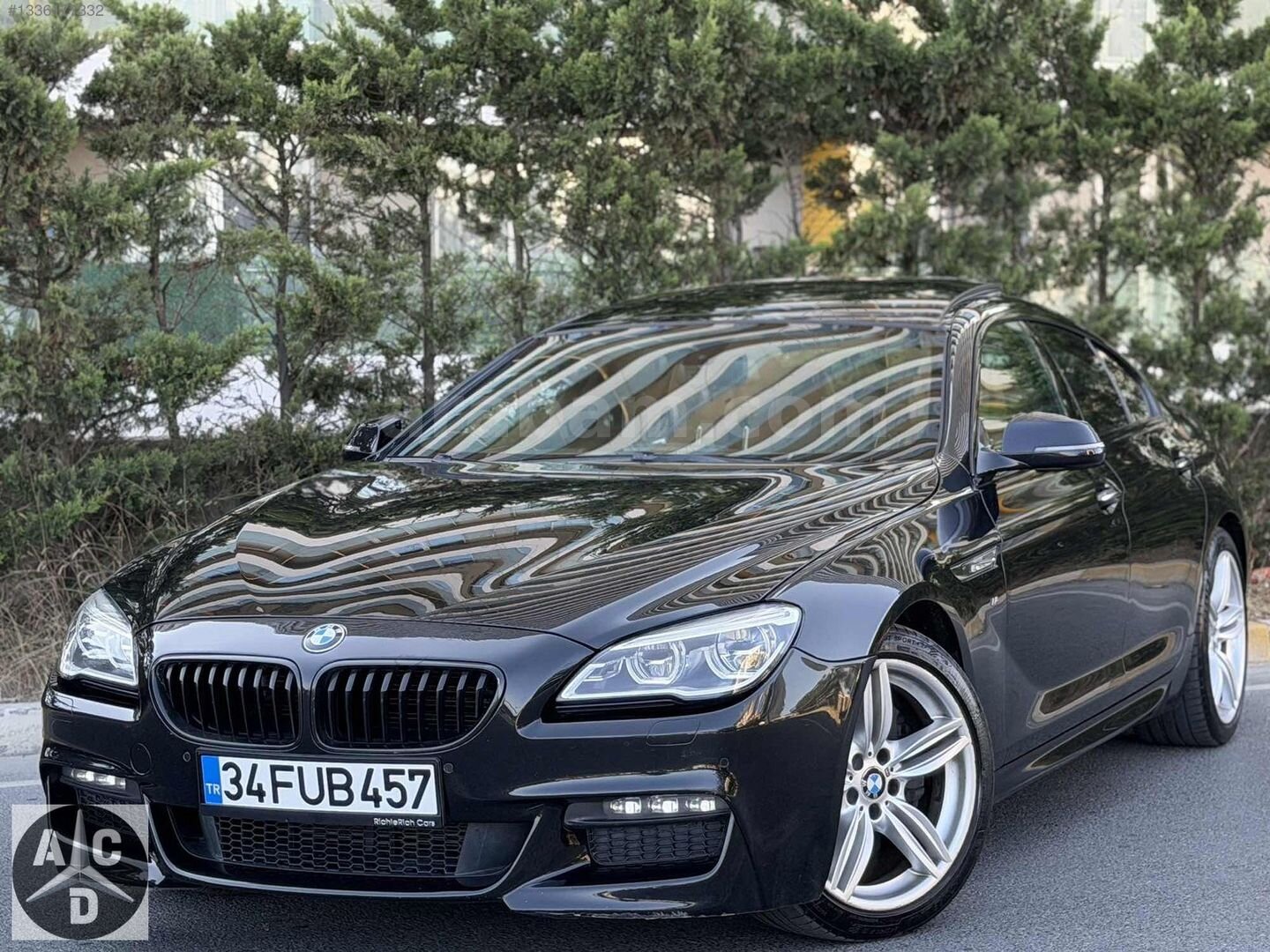 Galeriden BMW 6 Serisi 640d xDrive Gran Coupe Pure 2016 Model İstanbul 162.000 km Siyah 2