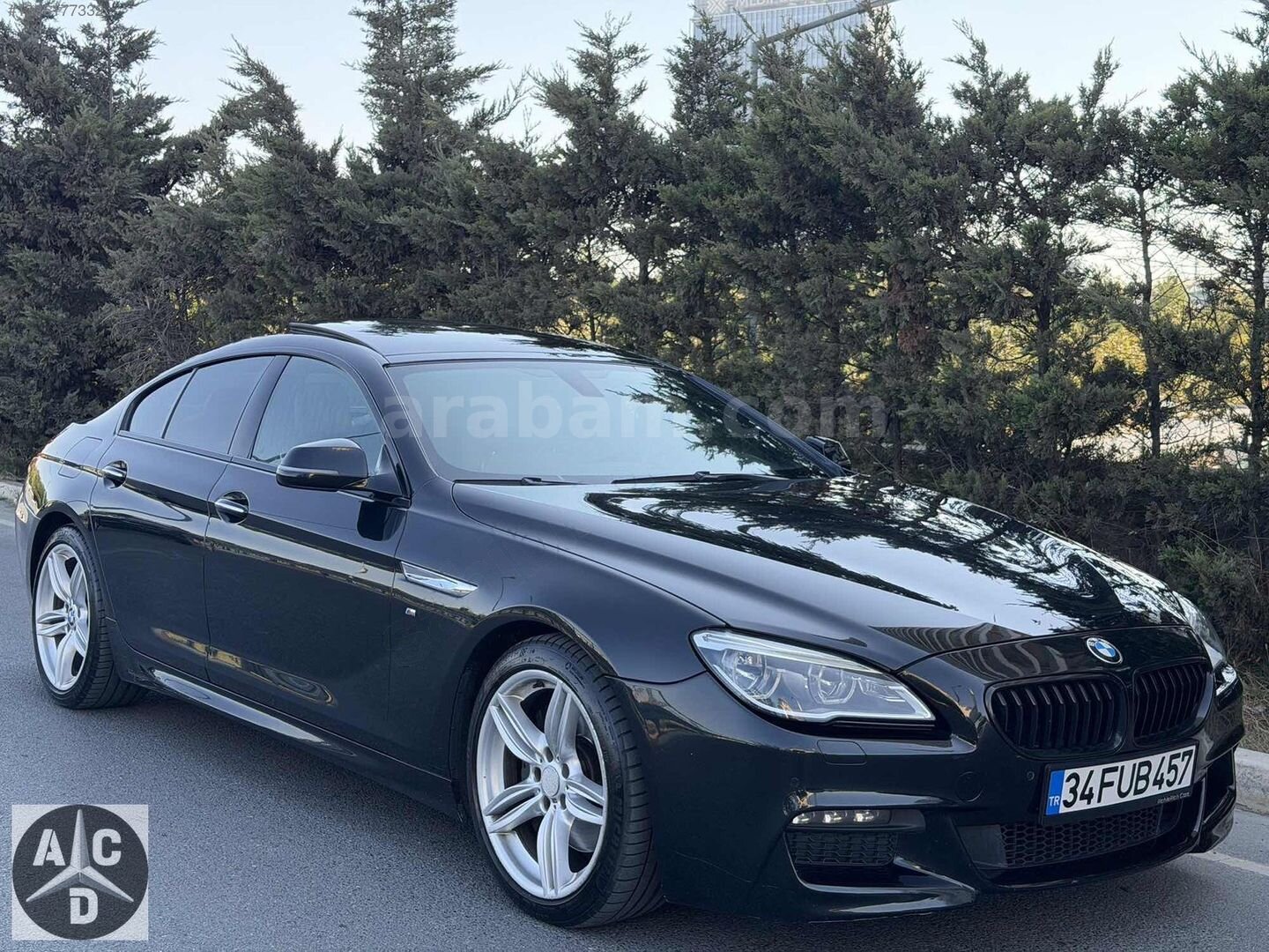 Galeriden BMW 6 Serisi 640d xDrive Gran Coupe Pure 2016 Model İstanbul 162.000 km Siyah 3