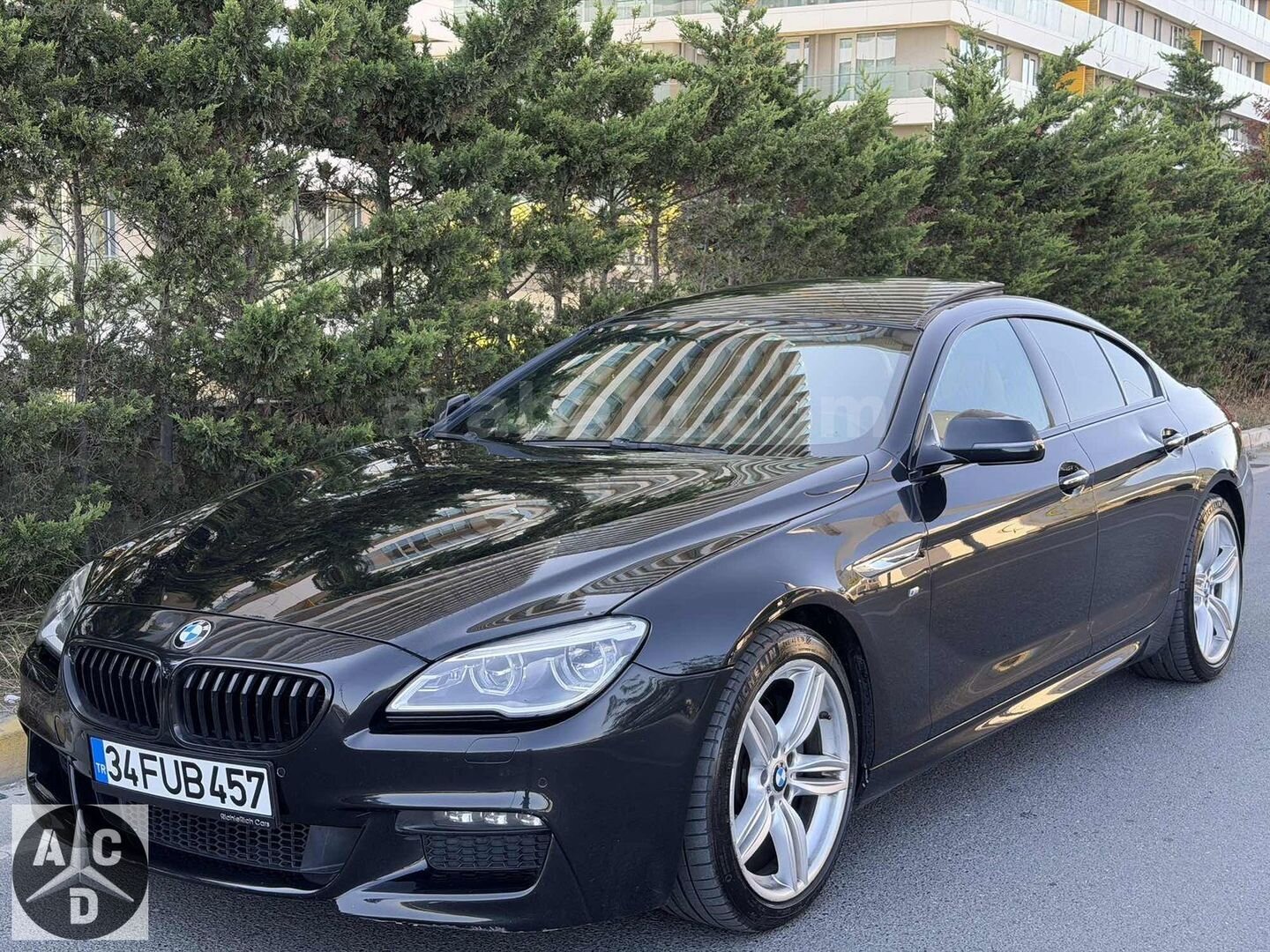Galeriden BMW 6 Serisi 640d xDrive Gran Coupe Pure 2016 Model İstanbul 162.000 km Siyah 5