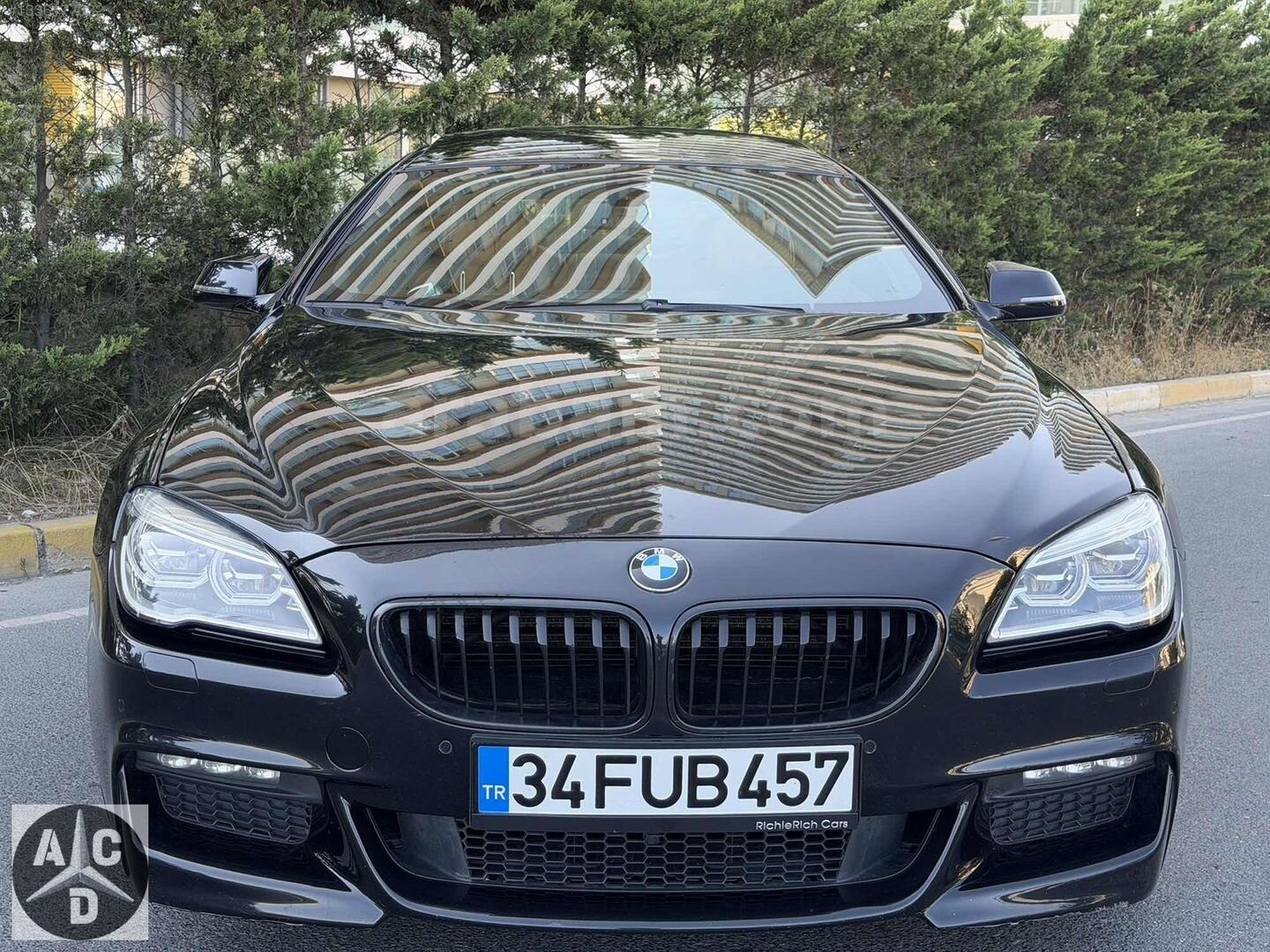 Galeriden BMW 6 Serisi 640d xDrive Gran Coupe Pure 2016 Model İstanbul 162.000 km Siyah 4