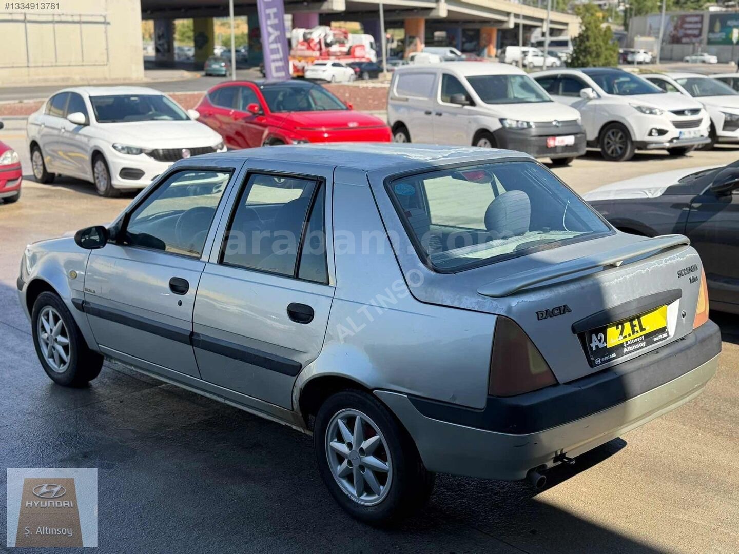 Galeriden Dacia Solenza 1.4 Scala 2004 Model Ankara 249.689 km Gri 4