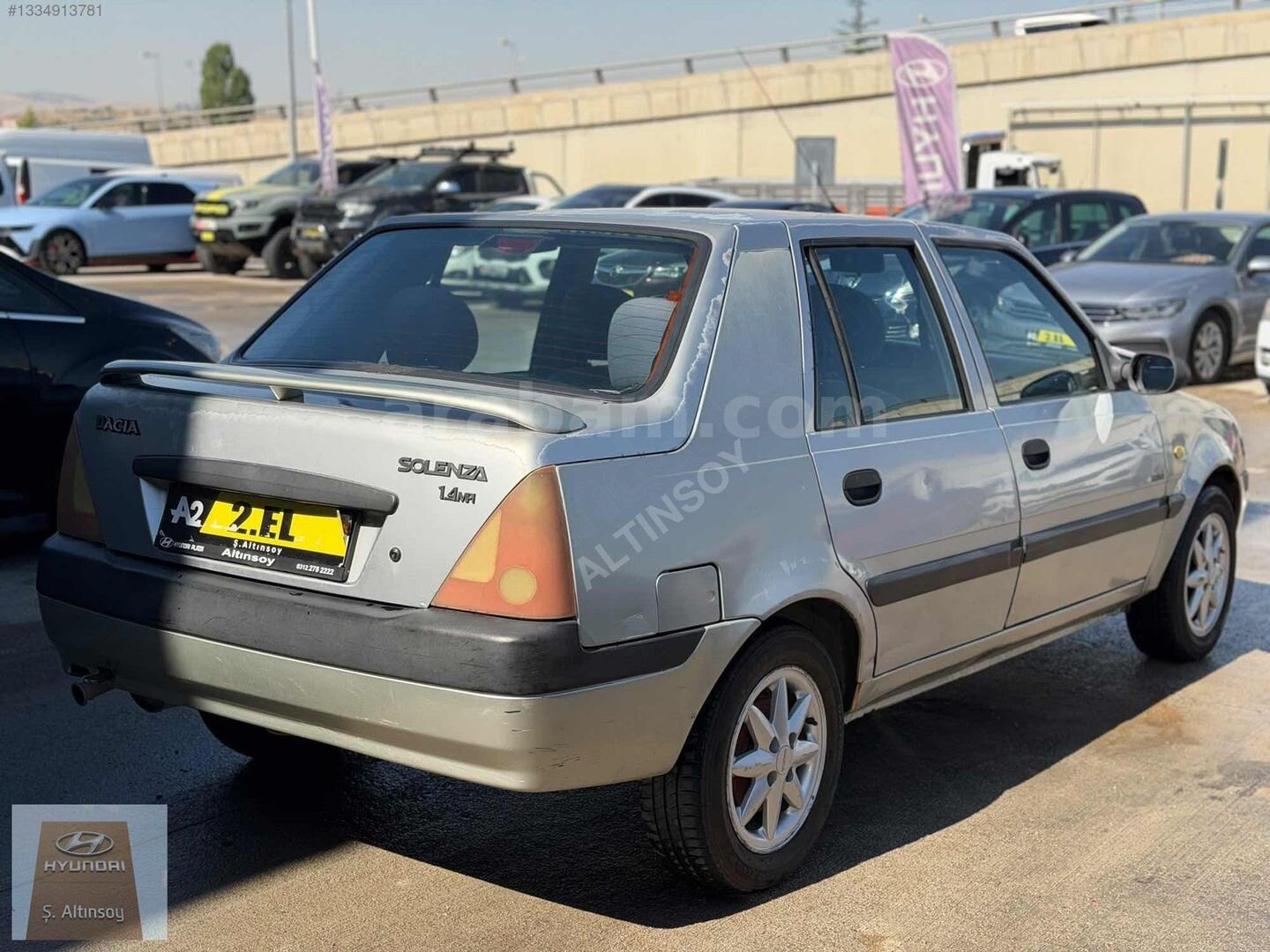 Galeriden Dacia Solenza 1.4 Scala 2004 Model Ankara 249.689 km Gri 5