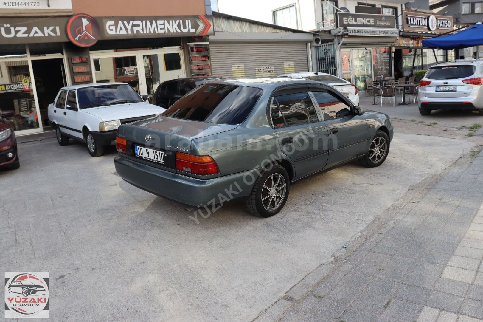 Galeriden Toyota Corolla 1.3 XE 1995 Model Kocaeli 343.750 km Füme 4