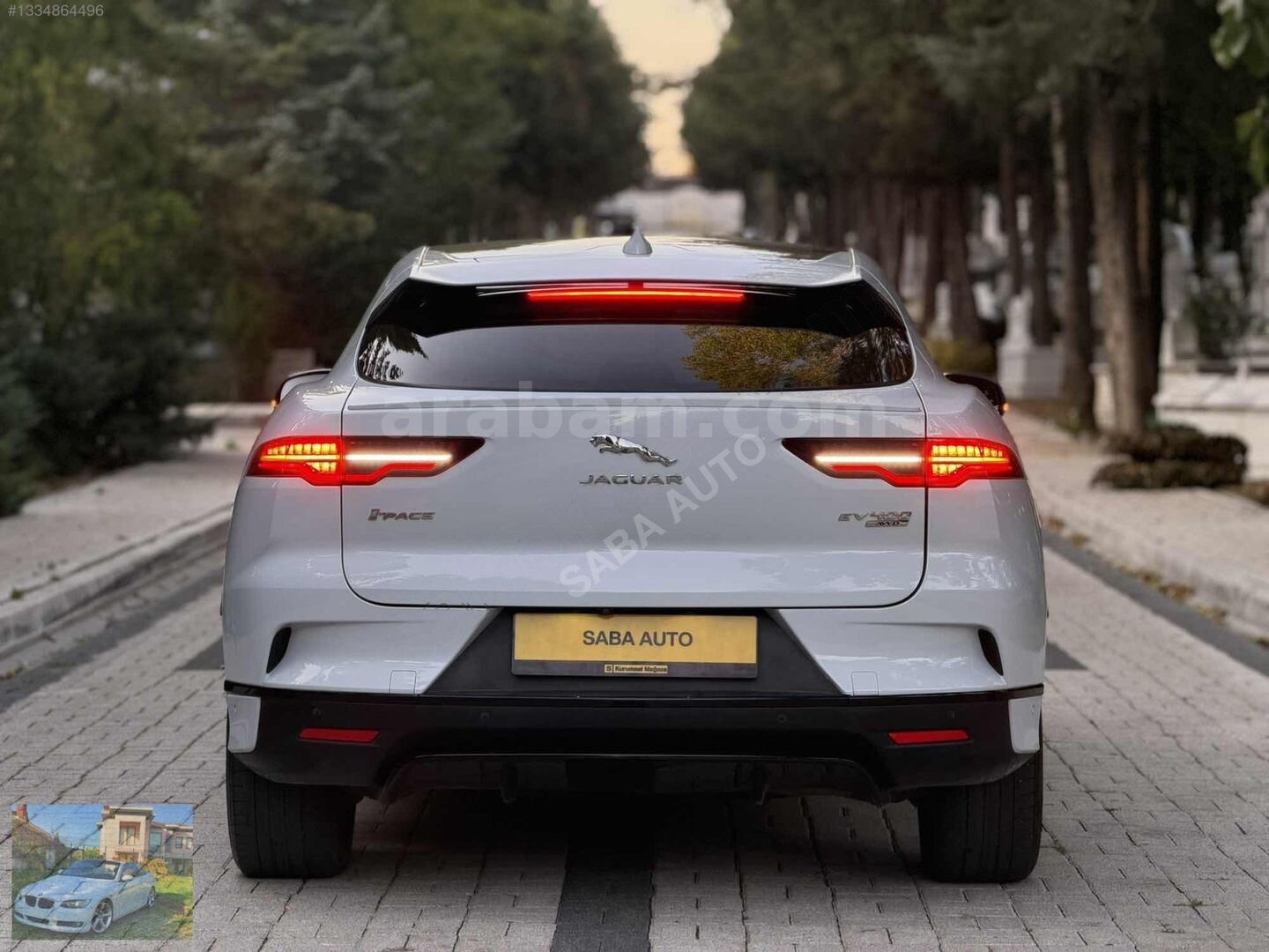 GARANTİLİ+SERVİS BAKIMLI+JAGUAR I-PACE EV400 AWD(K.KART'A 12 TKS 5