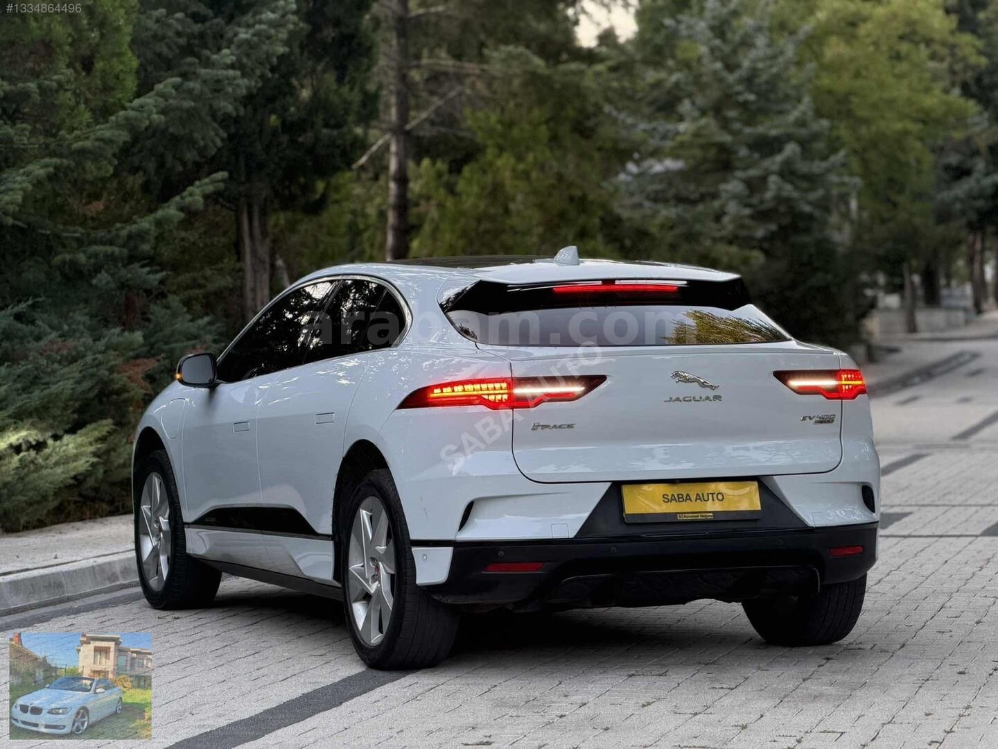 GARANTİLİ+SERVİS BAKIMLI+JAGUAR I-PACE EV400 AWD(K.KART'A 12 TKS 4