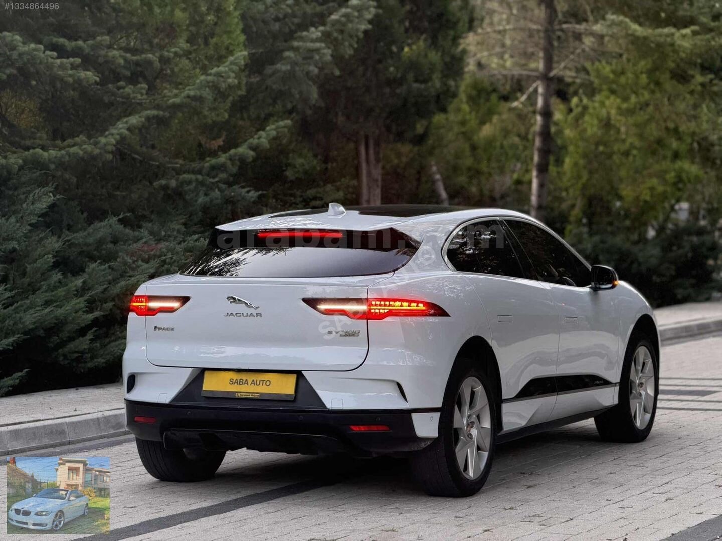 GARANTİLİ+SERVİS BAKIMLI+JAGUAR I-PACE EV400 AWD(K.KART'A 12 TKS 6