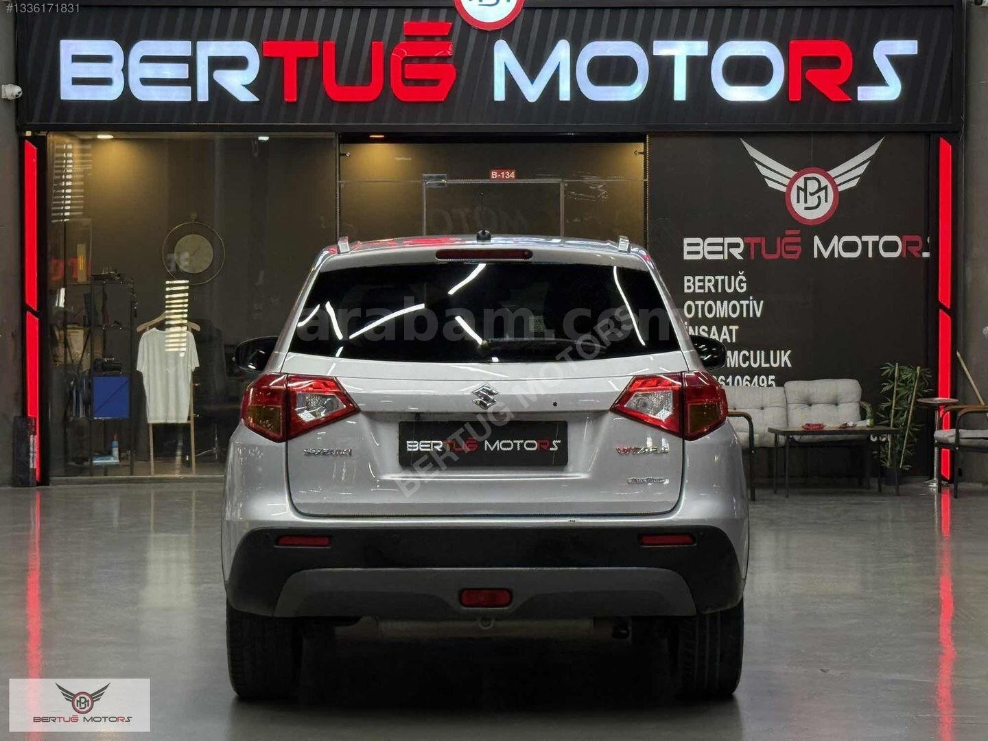 BERTUĞ MOTORS'DAN - 330 BİN PEŞİNATLA-SUZİKİ VİTARA 4*4 OTAMATİK 5
