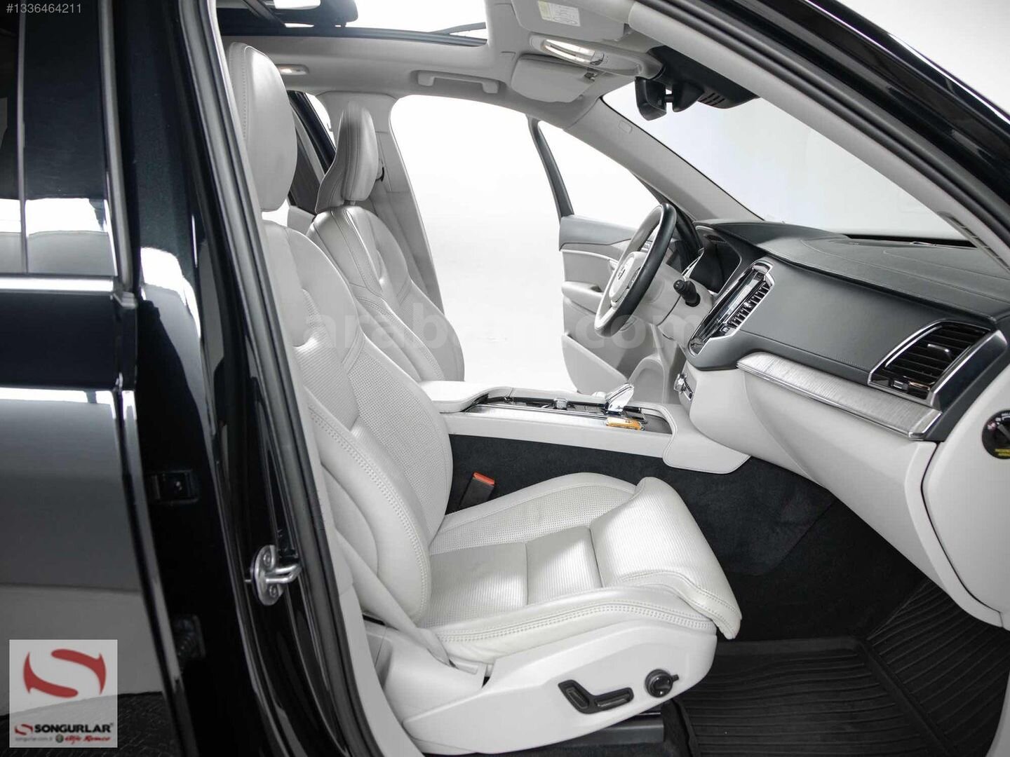 SONGURLAR-2022 YENİ XC90 DİZEL+HYBRİT SİYAH GRİ BOYASIZ 85KM 6