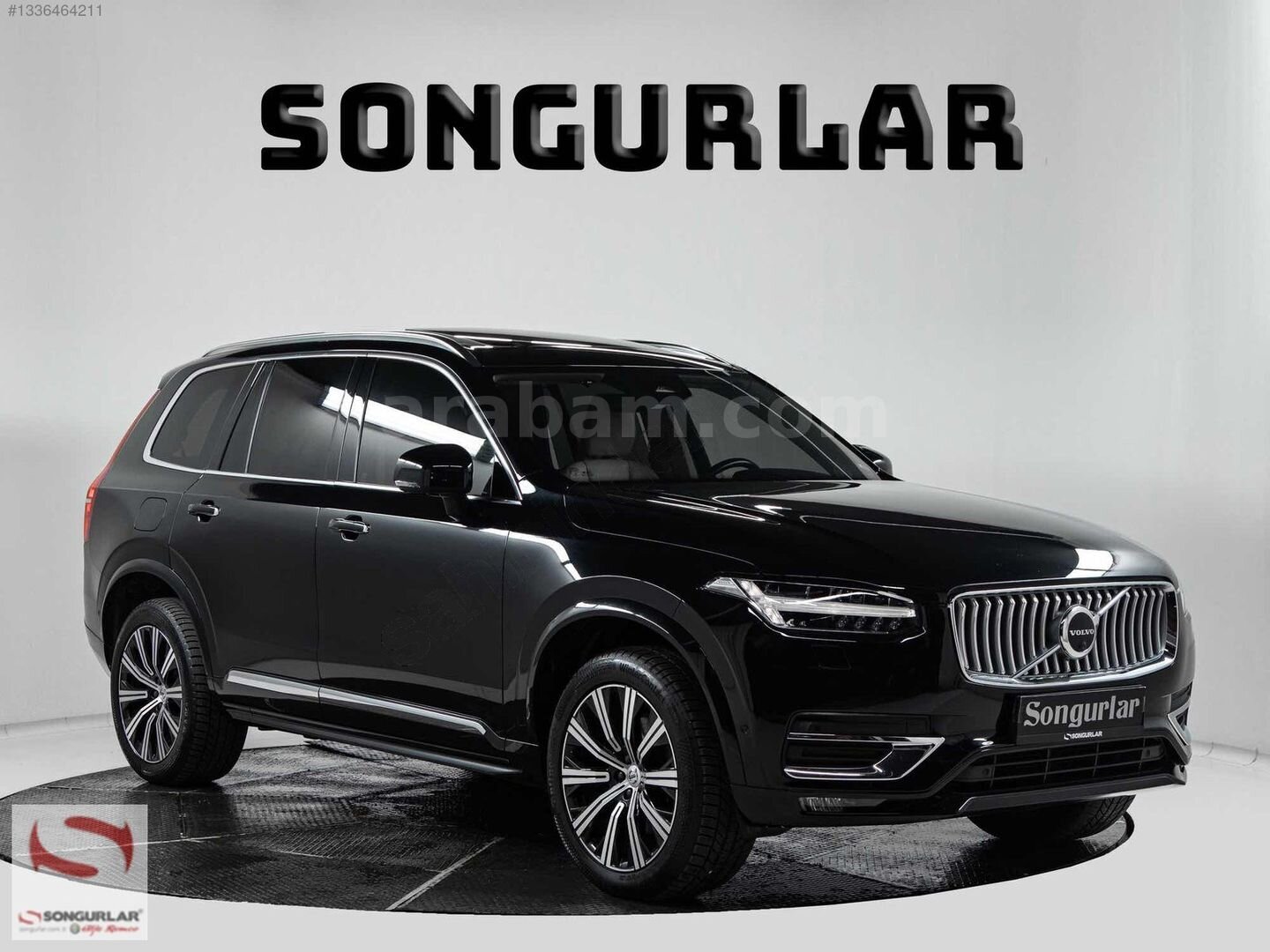 SONGURLAR-2022 YENİ XC90 DİZEL+HYBRİT SİYAH GRİ BOYASIZ 85KM 2