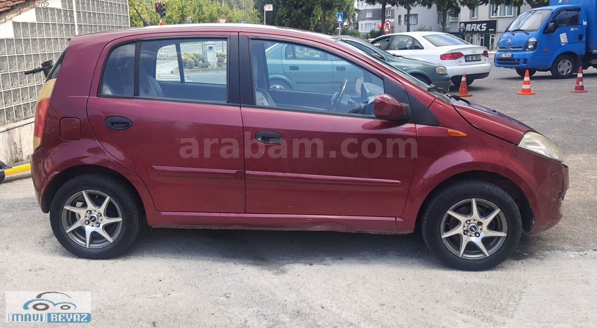 Galeriden Chery Kimo 1.3 Forza 2010 Model Ordu 224.000 km Kırmızı 7