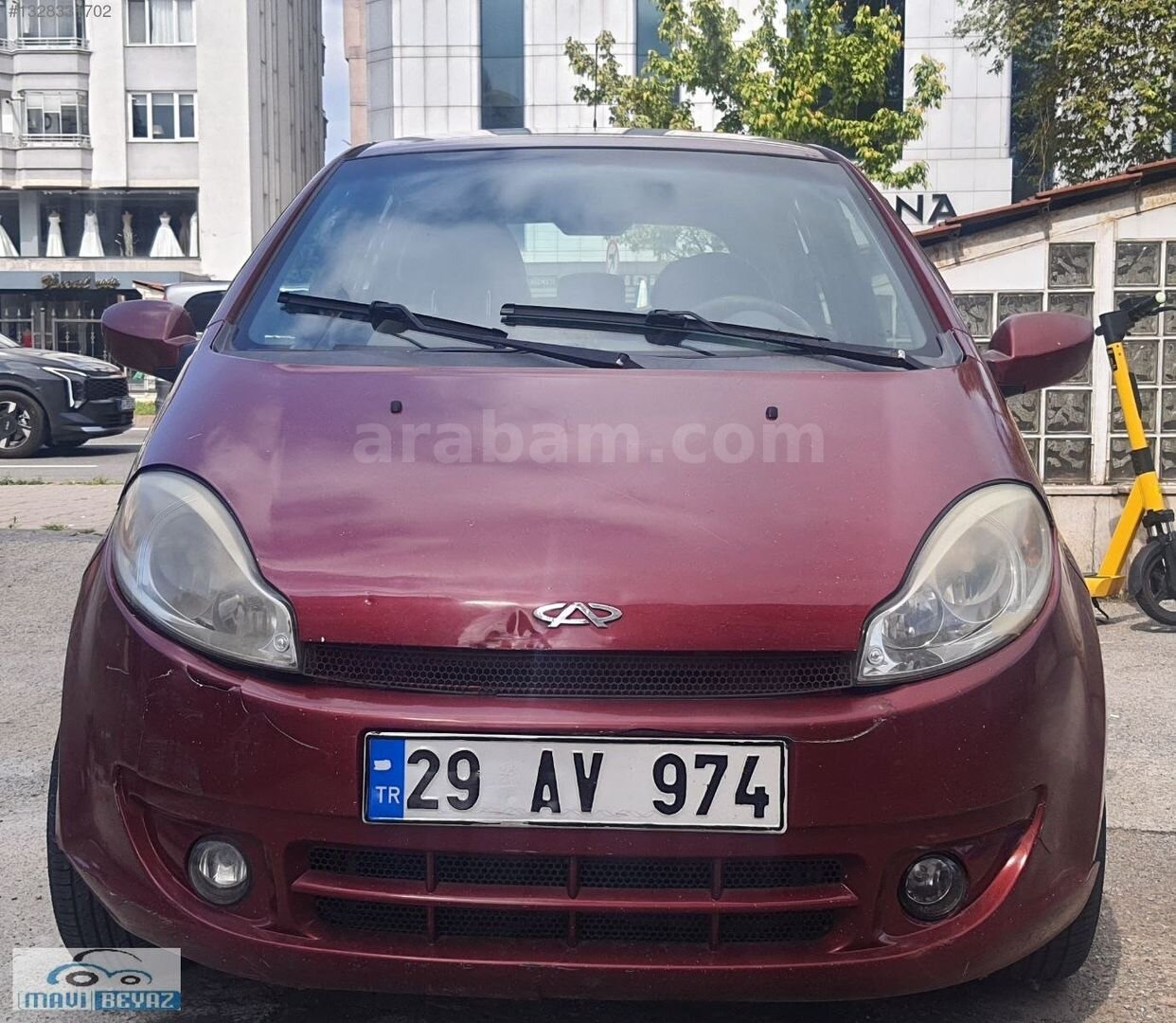 Galeriden Chery Kimo 1.3 Forza 2010 Model Ordu 224.000 km Kırmızı 1