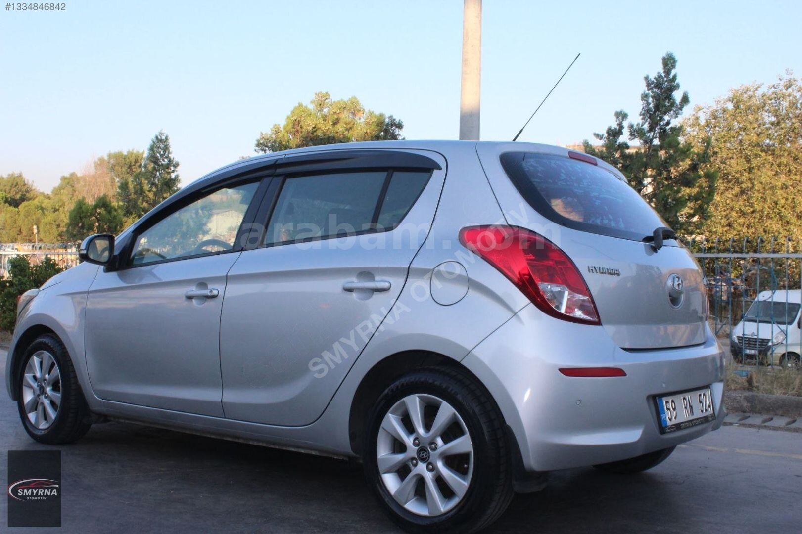 Galeriden Hyundai i20 1.2 D-CVVT Sense 2012 Model İzmir 125.000 km Gri 5