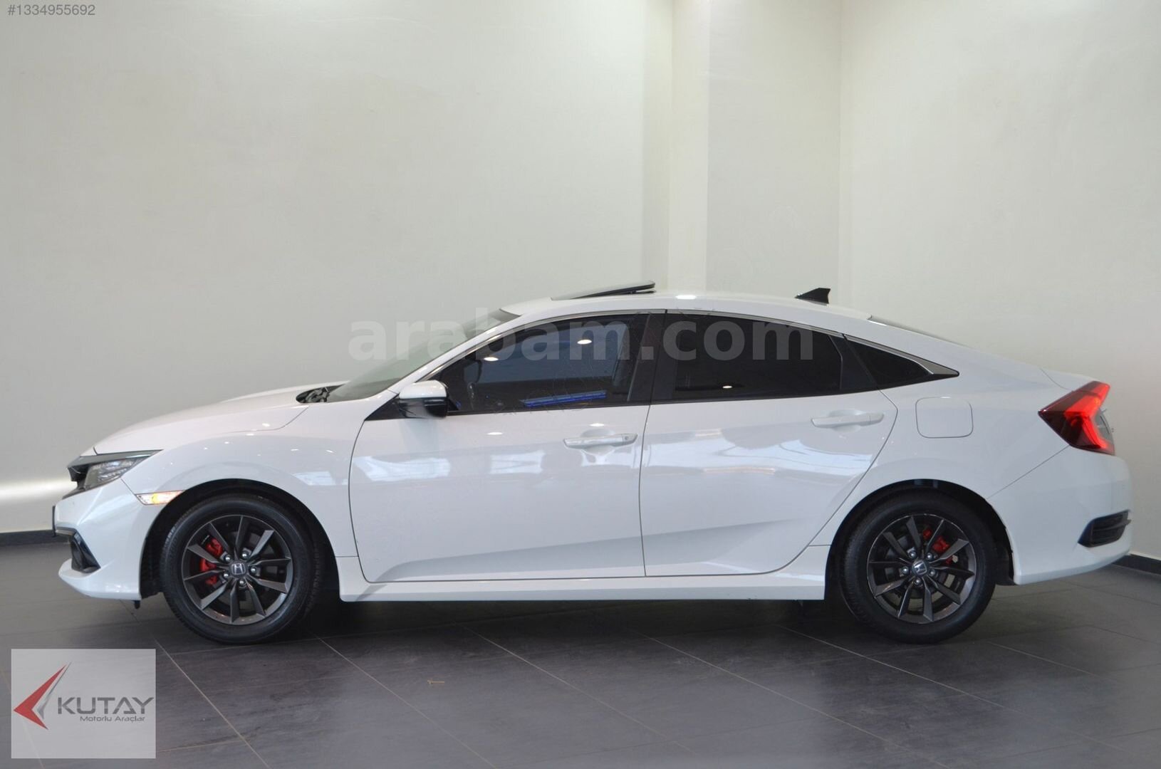 KUTAY FETHİYE'DEN 2021 HONDA CİVİC 1.5 TURBO 182 HP + NAVİGASYON 5