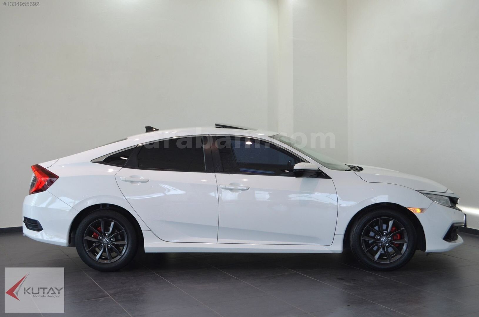 KUTAY FETHİYE'DEN 2021 HONDA CİVİC 1.5 TURBO 182 HP + NAVİGASYON 4