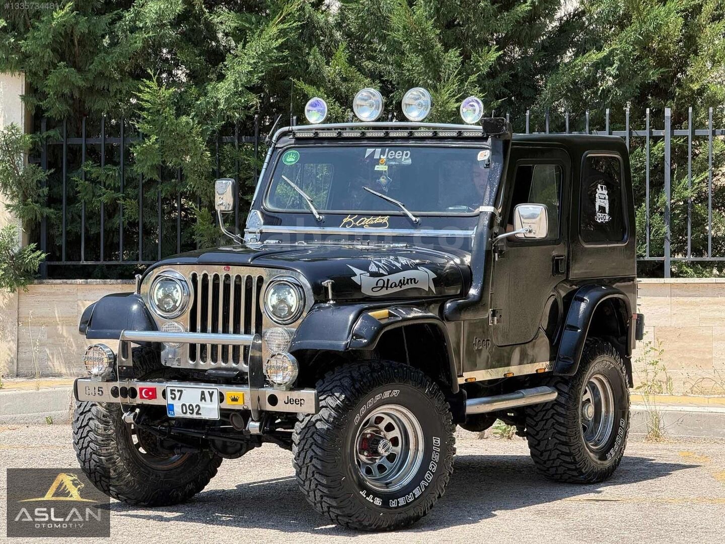 Galeriden Jeep CJ CJ-5 1977 Model Ankara 10.000 km Siyah 2
