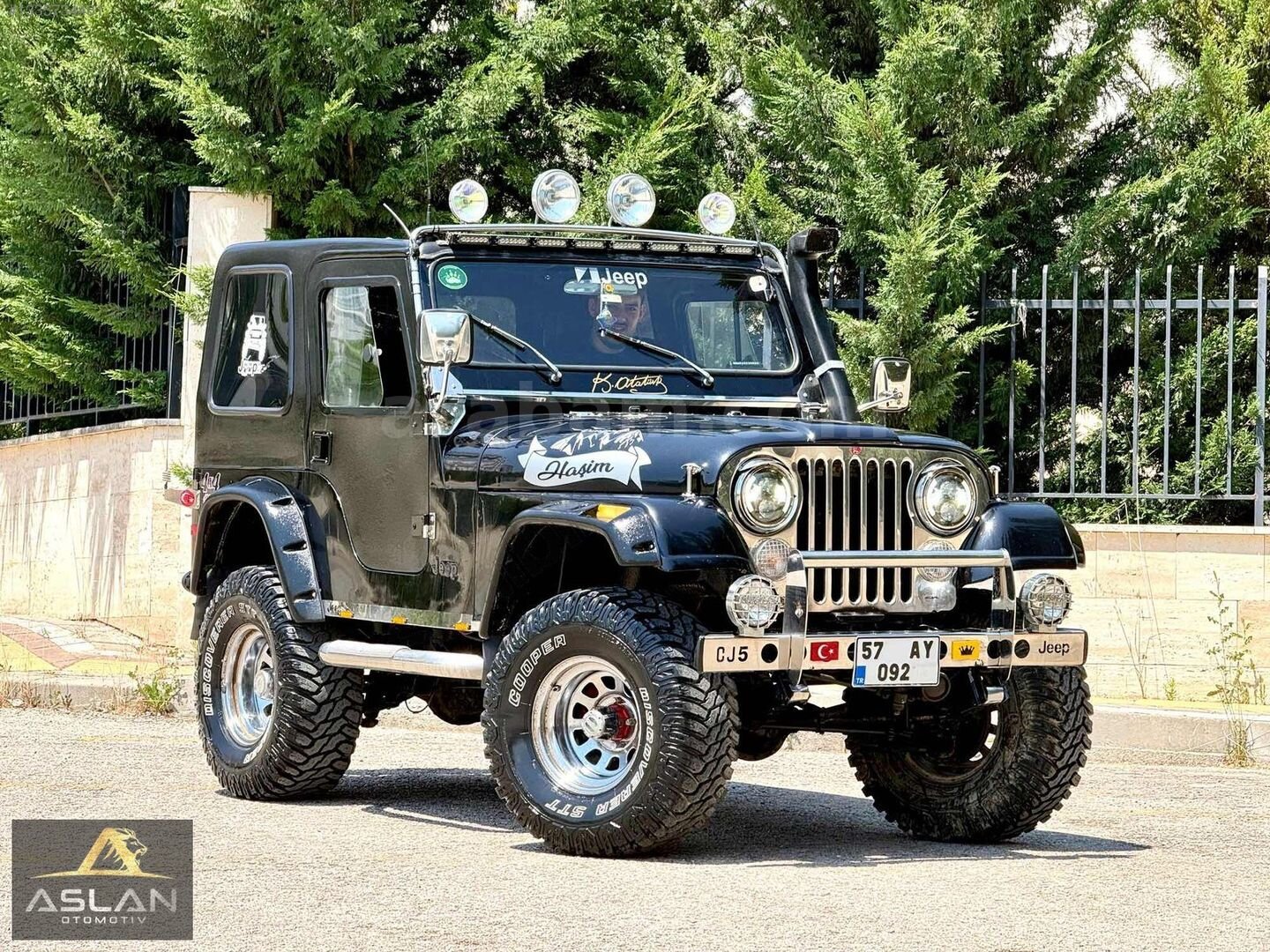 Galeriden Jeep CJ CJ-5 1977 Model Ankara 10.000 km Siyah 5