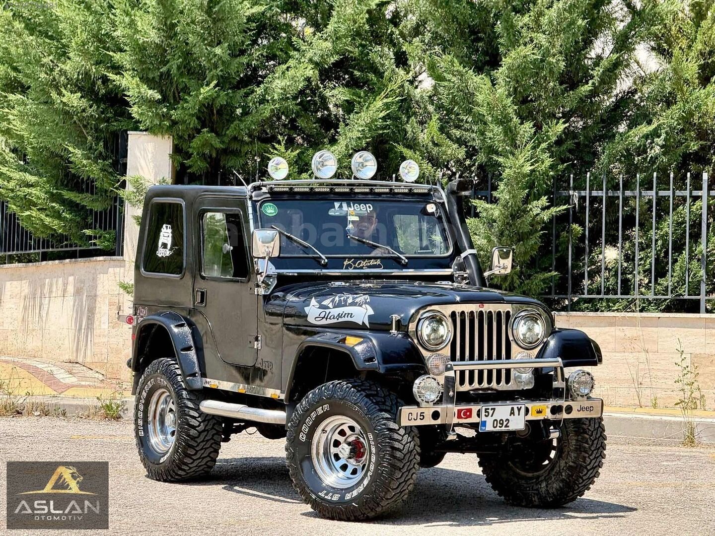 Galeriden Jeep CJ CJ-5 1977 Model Ankara 10.000 km Siyah 4