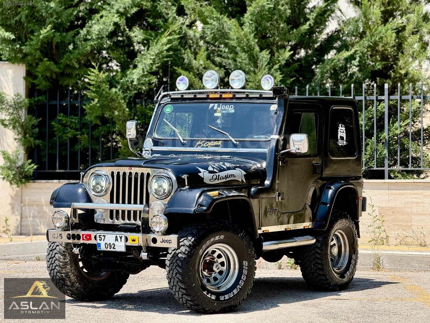 Galeriden Jeep CJ CJ-5 1977 Model Ankara 10.000 km Siyah 1