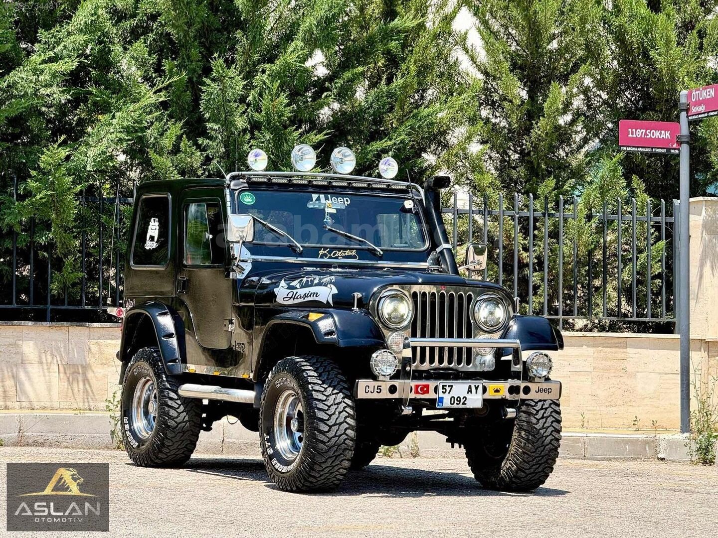 Galeriden Jeep CJ CJ-5 1977 Model Ankara 10.000 km Siyah 6