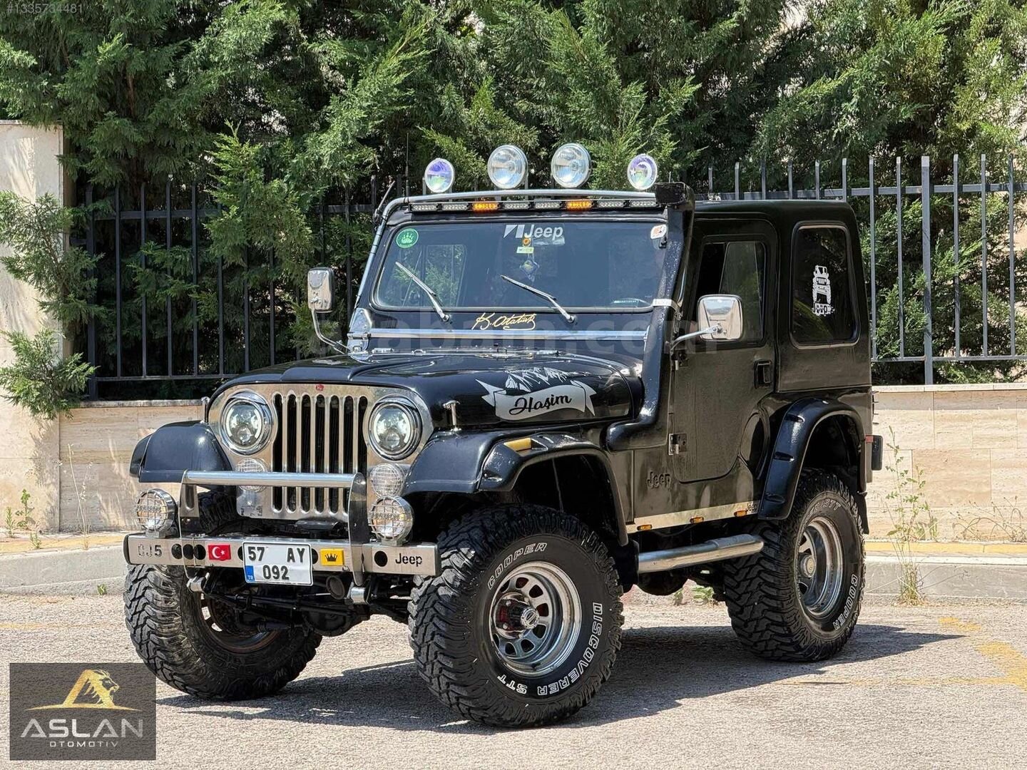 Galeriden Jeep CJ CJ-5 1977 Model Ankara 10.000 km Siyah 3