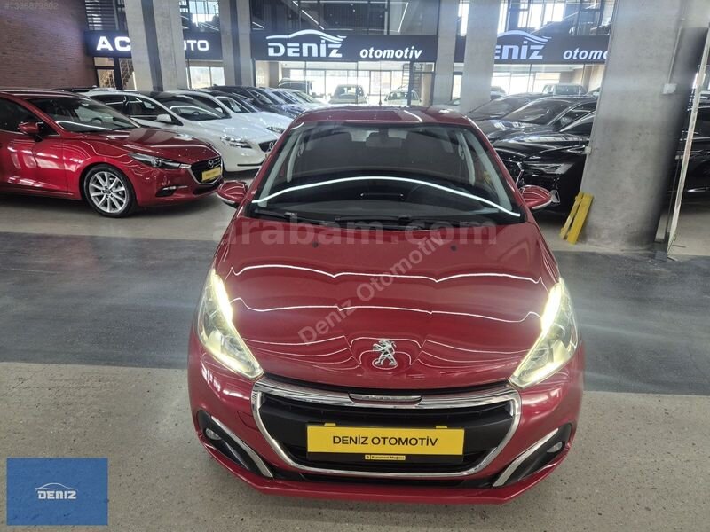 Galeriden Peugeot 208 1.6 BlueHDi Active 2017 Model Ankara 126.000 km Kırmızı