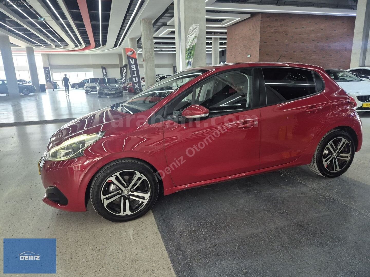 Galeriden Peugeot 208 1.6 BlueHDi Active 2017 Model Ankara 126.000 km Kırmızı 6