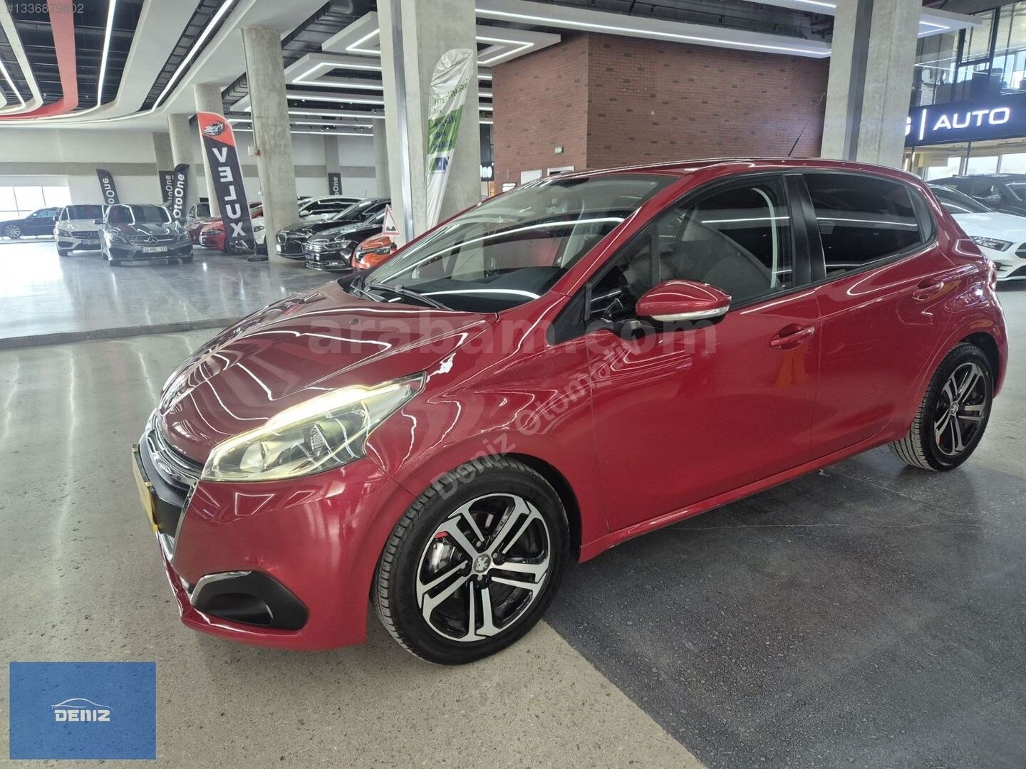 Galeriden Peugeot 208 1.6 BlueHDi Active 2017 Model Ankara 126.000 km Kırmızı 5