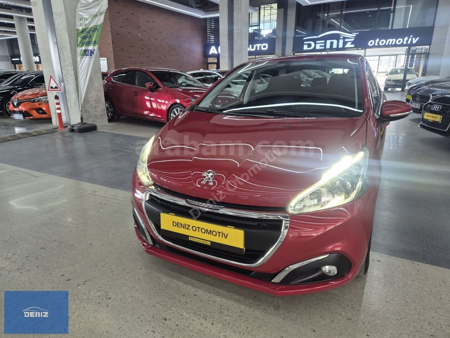 Galeriden Peugeot 208 1.6 BlueHDi Active 2017 Model Ankara 126.000 km Kırmızı 3